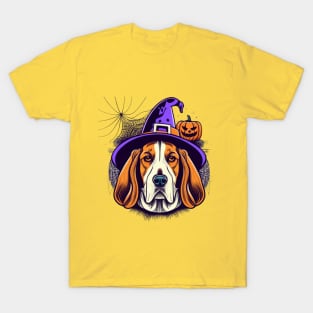 Basset Hound Pumpkin T-Shirt